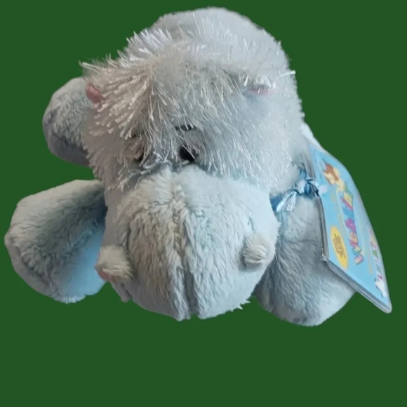 Ganz webkinz hippo soft stuffed animal with code "8.5"length 5height - Picture 1 of 8